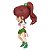 Action Figure Banpresto Anime Sailor Moon Eternal Sailor Jupiter Q Posket 14 cm Oficial - Imagem 2