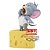 Action Figure Banpresto Anime Tom & Jerry Love Cheese Tom Banpresto 11-18 cm conforme a linha Ofi... - Imagem 1