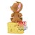 Action Figure Banpresto Anime Tom & Jerry Love Cheese Jerry Banpresto 11-18 cm conforme a linha O... - Imagem 3
