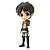 Action Figure Banpresto Attack on Titan Eren Yeager Q Posket 14 cm Oficial - Imagem 1