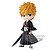 Action Figure Banpresto Bleach Ichigo Thousand Year Blood Q Posket 14 cm Oficial - Imagem 1