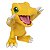 Action Figure Banpresto Anime Digimon Adventure >Agumon Banpresto 11-18 cm conforme a linha Oficial - Imagem 1