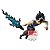 Action Figure Banpresto Yu Yu Hakusho Ankoku Bujutsukai Hiei Banpresto 11-18 cm conforme a linha ... - Imagem 2