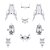 Action Figure Bandai Anime Option Armor For Commander White * Bandai 15 a 18 cm conforme a linha ... - Imagem 1