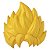 Action Figure Bandai Dragon Ball Headgear *Cabelo Goku* Bandai 15 a 18 cm conforme a linha Oficial - Imagem 1