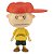 Action Figure Super7 Anime Peanuts Charlie Brown Manager Super7 9,5 a 18 cm conforme a linha Oficial - Imagem 1