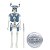 Action Figure Super7 Anime Army Of Darkness Deadite Scout Glow Super7 9,5 a 18 cm conforme a linh... - Imagem 1