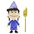 Action Figure Super7 Anime Peanuts Witch Violet Super7 9,5 a 18 cm conforme a linha Oficial - Imagem 1