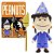 Action Figure Super7 Anime Peanuts Witch Violet Super7 9,5 a 18 cm conforme a linha Oficial - Imagem 3