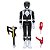 Action Figure Super7 Power Rangers Black Ranger Super7 9,5 a 18 cm conforme a linha Oficial - Imagem 1