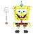 Action Figure Super7 Bob Esponja Patrick Pack Super7 9,5 a 18 cm conforme a linha Oficial - Imagem 2