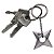 Chaveiro Naruto Shippuden Shuriken Konoha AbyStyle Oficial - Imagem 2