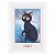 Pôster Sailor Moon Luna White Frame AbyStyle Oficial - Imagem 1
