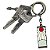 Chaveiro Demon Slayer Tanjiro Kamado Earring Metal AbyStyle Oficial - Imagem 2