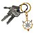 Chaveiro Cultura Pop Cardcaptor Sakura Dream Sailor AbyStyle Oficial - Imagem 2