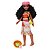 Boneca Mattel Disney Moana + Piece Count Oficial - Imagem 1