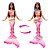 Boneca Mattel Barbie Barbie Blooming Feature Mermaid Oficial - Imagem 3