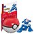 Action Figure Mattel Pokeball Pokeball Popplio Oficial - Imagem 1