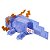 Pelúcia Mattel Minecraft 8 Minecraft Blue Axocotl Oficial - Imagem 3