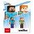 amiibo Super Smash Bros. Steve & Alex Nintendo Figure NFC Oficial - Imagem 1