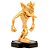 Action Figure Jakks Crash Bandicoot Crash Gold Oficial - Imagem 1