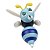 Action Figure Jakks Sonic the Hedgehog Buzz Bomber 2.5" Oficial - Imagem 1