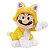 Action Figure Jakks Super Mario Cat Mario 2.5" Oficial - Imagem 1