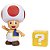 Action Figure Jakks Super Mario Toad 4" Oficial - Imagem 1