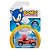 Miniatura Die-Cast Jakks Sonic the Hedgehog Knuckles Oficial - Imagem 1