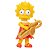 Pelúcia Jakks Os Simpsons Lisa Simpson Oficial - Imagem 2