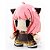 Pelúcia YuMe DZNR Spy × Family Anya Forger 18 cm Operation Strix Edition Colecionável Oficial - Imagem 2