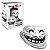 Figure Colecionável Youtooz Meme Troll Face 10-12 cm Vinil Numerada Edição Limitada Sem Reposição - Imagem 3