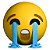 Figure Colecionável Youtooz Emoji Emoji Chorando 10-12 cm Vinil Numerada Edição Limitada Oficial - Imagem 1