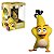 Figure Colecionável Youtooz Angry Birds Chuck 10-12 cm Vinil Numerada Edição Limitada Sem Reposição - Imagem 3