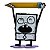Figure Colecionável Youtooz Bob Esponja DoodleBob #15 11 cm Vinil Numerada Edição Limitada Oficial - Imagem 1