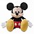 Pelúcia Colecionável Just Play Disney Junior Mickey Mouse 45 cm Tecido Macio Oficial Licenciada - Imagem 1