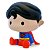 Cofre Chibi Plastoy DC Comics Superman 15 cm Pintado à Mão Colecionável Oficial Licenciada - Imagem 1