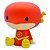 Cofre Chibi Plastoy DC Comics The Flash 15 cm Pintado à Mão Colecionável Oficial Licenciada - Imagem 1