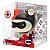 Cofre Chibi Plastoy DC Comics Arlequina 15 cm Pintado à Mão Colecionável Oficial Licenciada - Imagem 2