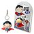Chaveiro Colecionável Plastoy DC Comics Superman 6 cm Pintado à Mão Oficial Licenciada - Imagem 3