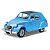 Blocos de Montar COBI Citroen 2CV Type 1972 Az 82 Peças Ref 24511 Original Polônia ABS - Imagem 2