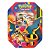 Display de Boosters Pokémon Mega Charizard Tins Display com 6 Pacotes Original Lacrado - Imagem 3