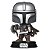 Pop! Star Wars M&g The Mandalorian Dual Wield #844 Original Funko Colecionável Autêntico - Imagem 1