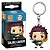 Pop! Keychain Demon Slayer Tanjiro Kamado Sun Breathing Original Funko Colecionável Autêntico - Imagem 3