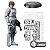 Model Kit Blokees Star Wars Champion Class 04 Luke Skywalker Stormtrooper Original Lacrado - Imagem 3