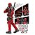 Model Kit Blokees Marvel Deadpool & Wolverine Class Deadpool Figura Colecionável Original Lacrada - Imagem 3