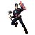 Model Kit Blokees Marvel Infinity Saga Captain America Figura Colecionável Original Lacrada - Imagem 1