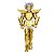 Model Kit Blokees Saint Seiya Champion Class 11 Cancer Deathmask Colecionável Original Lacrado - Imagem 3