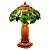 Blocos de Montar Pantasy Stained Glass Table Lamp Set 85042 Original Lacrado Colecionável - Imagem 1