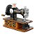 Blocos de Montar Pantasy Retro Hand Crank Sewing Machine Set 85028 Original Lacrado Colecionável - Imagem 1